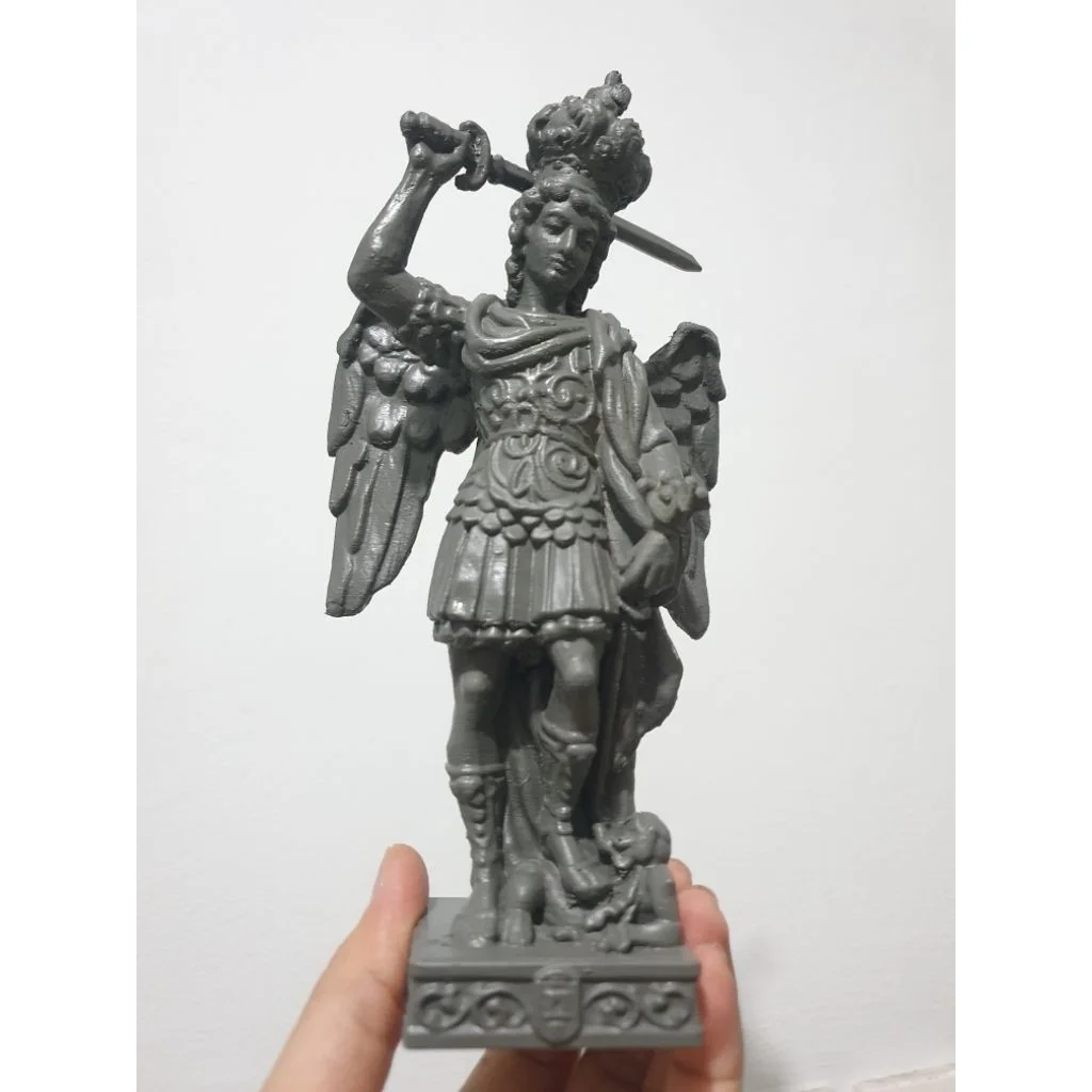 Custom Statue Tinggi 20cm Tanpa Warna