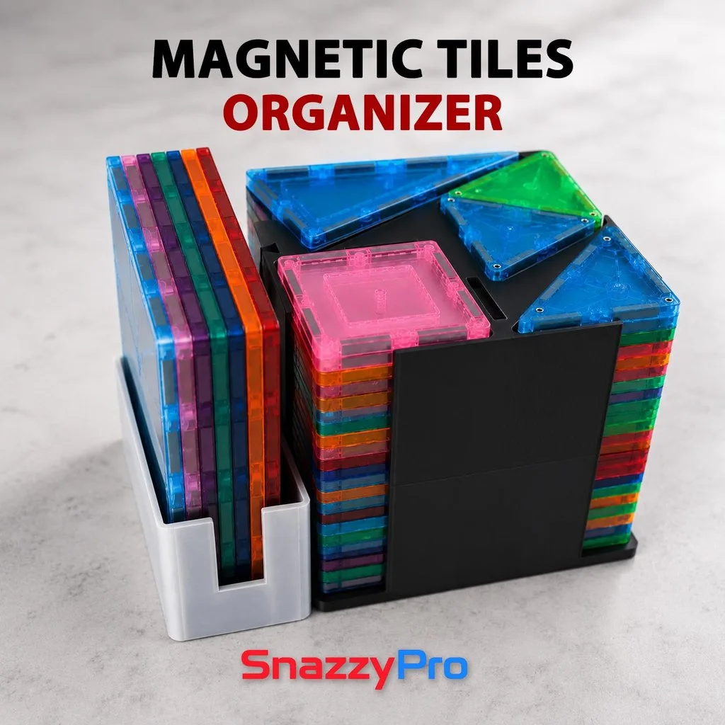 Magnetic Tiles (Magnatile) Holder Organizer